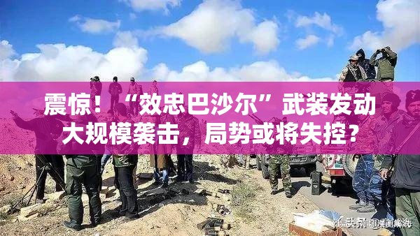 “效忠巴沙尔”武装发动大规模袭击