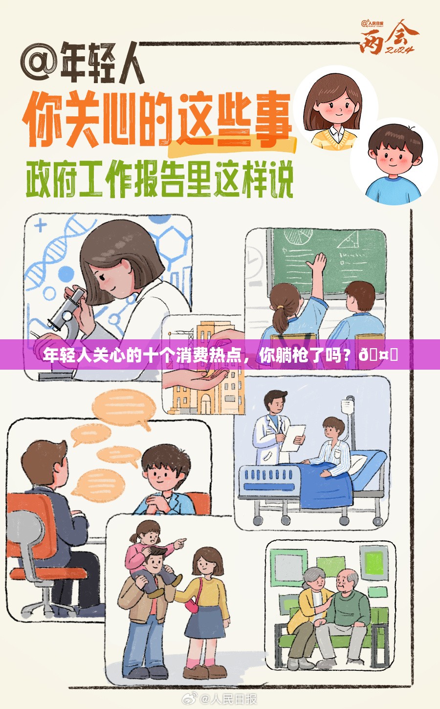 年轻人关心的十个消费热点